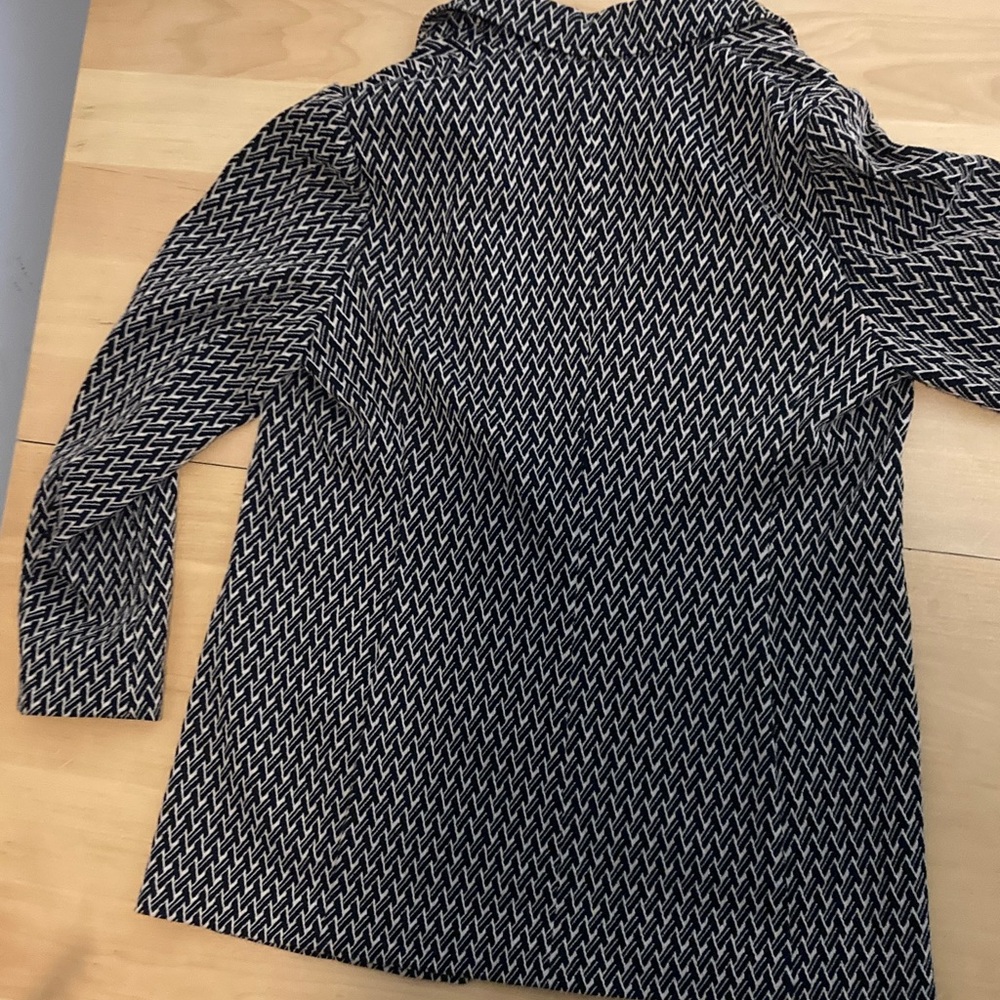 Anne Klein Zigzag Patterned Blazer - image 4